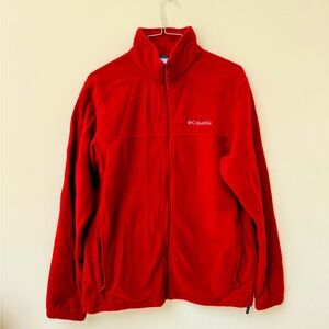 Red Soft Columbia Jacket